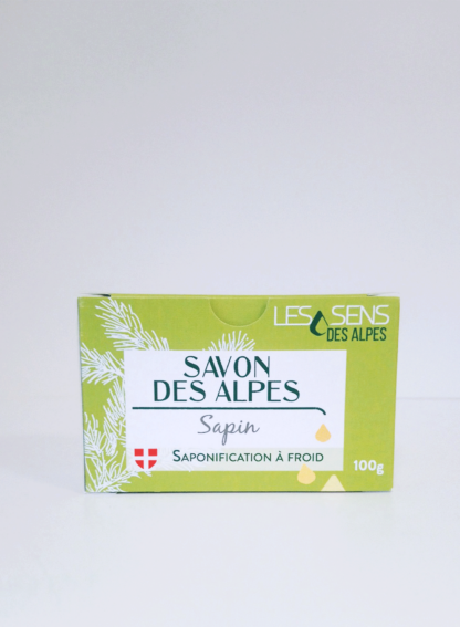 Boite de Savon des Alpes Bio Sapin