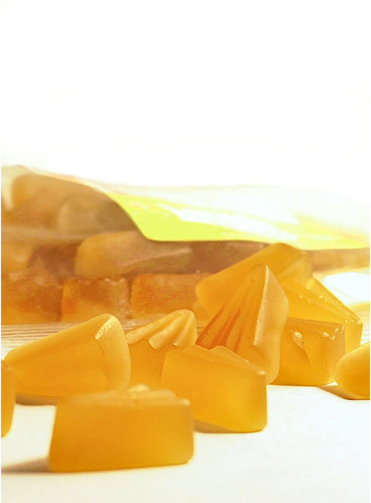 Sachet de gommes au miel et sapin