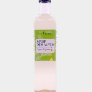 Bouteille de sirop des alpes bio 50cl