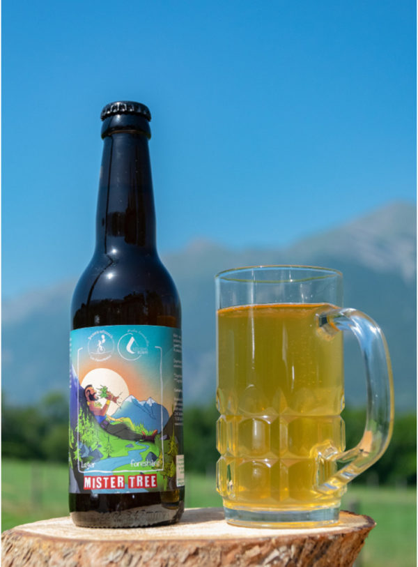 Bière sapin et épicéa bio Mister Tree 33cl Les Sens des Alpes