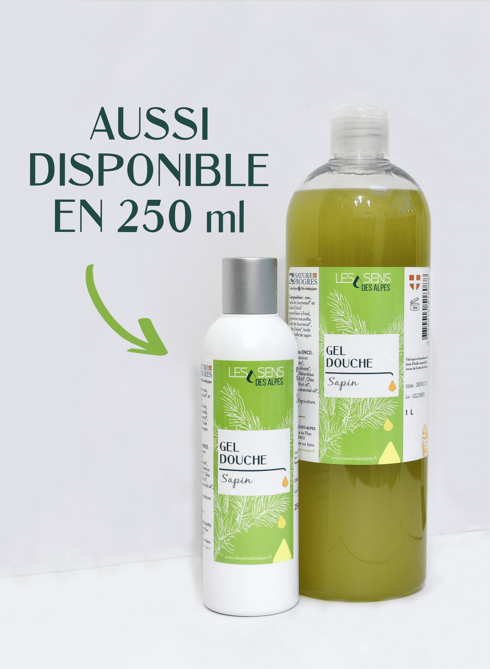 Savon liquide mains Bio EPICEA 250 ml - Les Sens des Alpes
