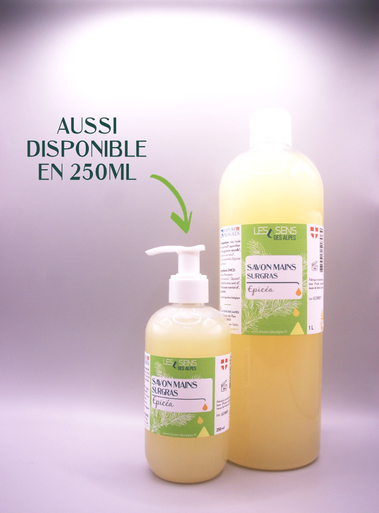 Savon Liquide Mains Epicea Bio 250ml ou 1L