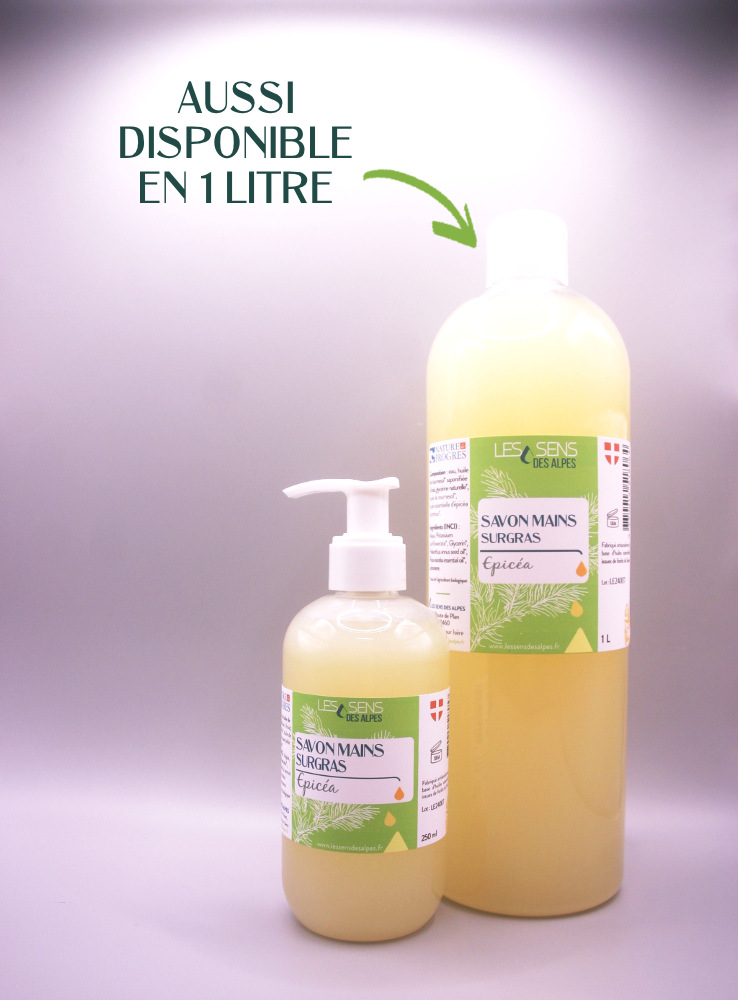 Savon Liquide Mains Epicea Bio 250ml ou 1L