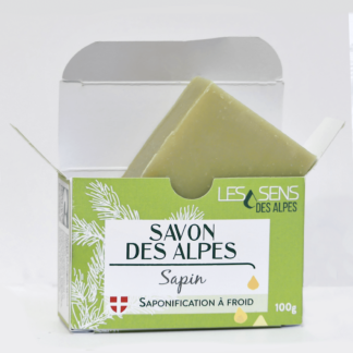 Boite de Savon des Alpes Bio Sapin