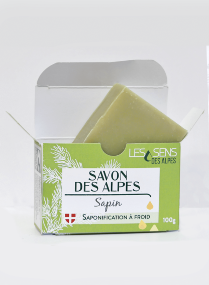 Boite de Savon des Alpes Bio Sapin